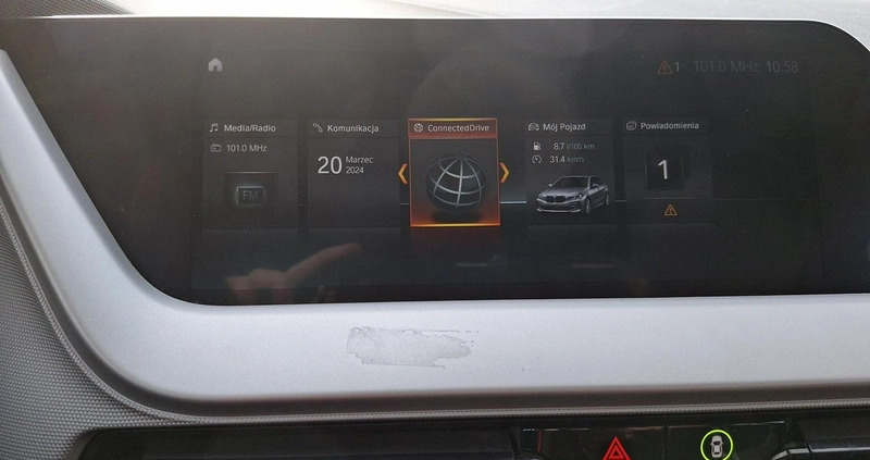 BMW Seria 1 cena 75900 przebieg: 168690, rok produkcji 2020 z Swarzędz małe 379